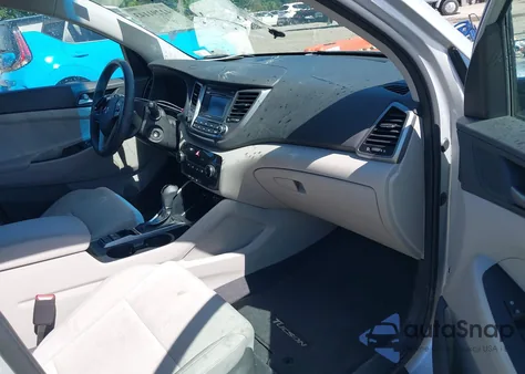 2017 Hyundai Tucson Eco из США, поврежденный, VIN KM8J3CA23HU549415